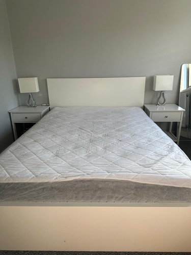 White bedroom furniture - bedroom,