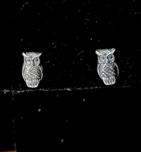 James avery sterling owl post - james,