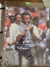 Jim Tressel autographs X 5