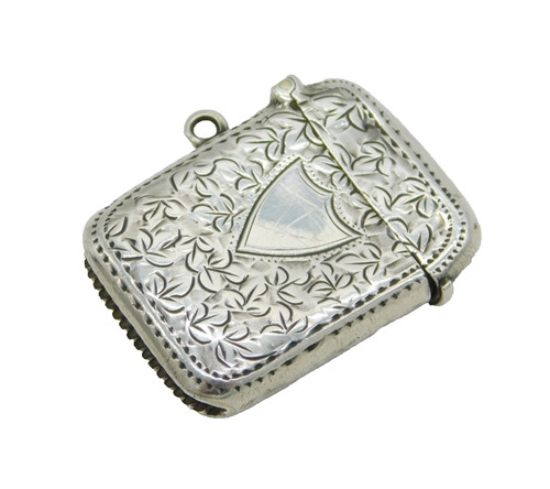Edwardian sterling silver ivy - edwardian,