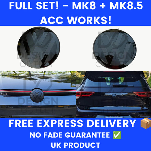 Golf mk8 gloss - gloss, black