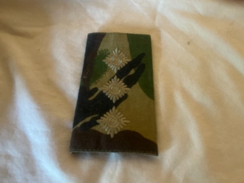 Captain single rank slides - single,