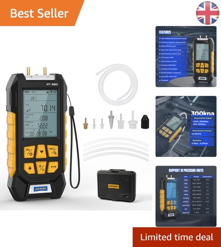 Precision digital manometer - precision,