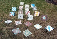 HAND MADE MOROCCAN  ENCAUSTIC TILES ZALLIJ (FOR FLOOR/WALL) FROM MARRAKECH 