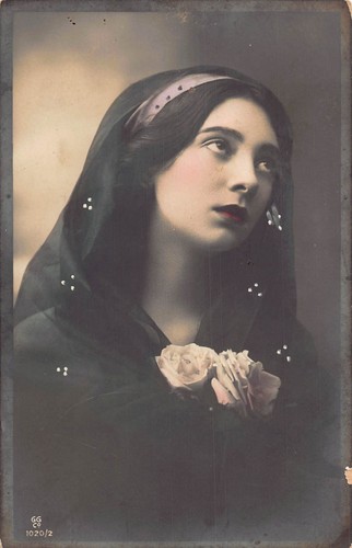 Real photo sad woman - sad,