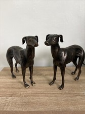 A Pair Of Greyhound Whippet