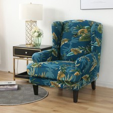 2-Piece Stretch Wing Chair