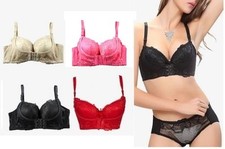 Women's Super Boost Magic Enhancer Padded Side Support Push up Bra Sets