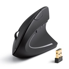 Anker 2.4G Wireless Vertical Ergonomic Optical Mouse 800/1200/1600 DPI for Mac