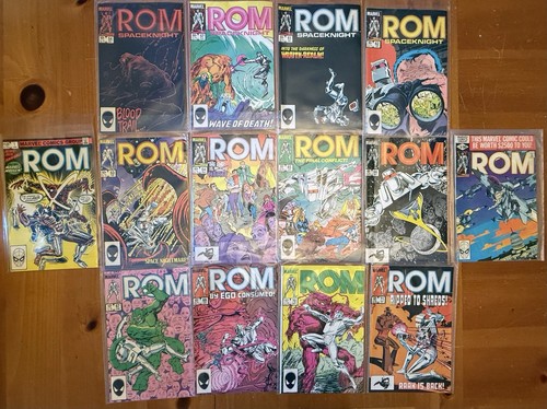 Rom spaceknight comic lot - 15,