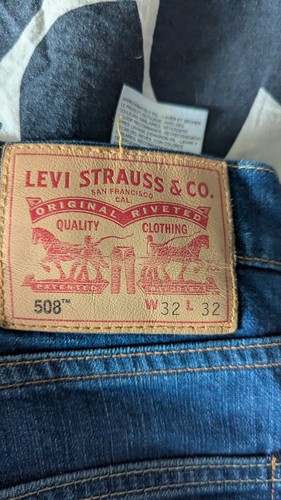 Levi 508 men dark - 508, blue