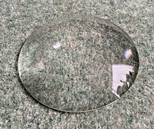 Large Vintage Glass Plano