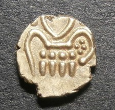 India - Gold Fanam - Princely States of Cochin, Malabar Coast - 0.37g