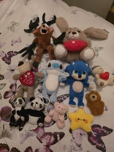 Soft toys bundle sonic stitch - bundle,
