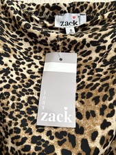 John Zack Women’s Animal Print Off Shoulder Mini Dress