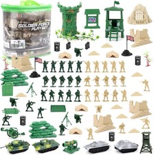 deAO 100 PCS Military Play Set
