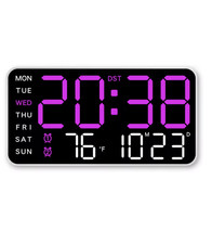 LED Wall Mounted Clock Large