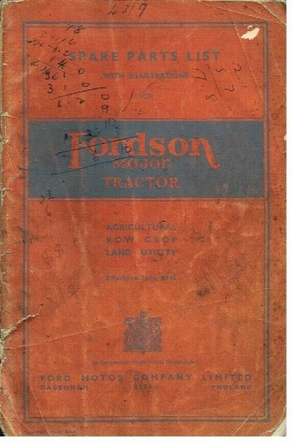 Fordson major tractor - fordson,