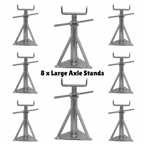 Static caravan axle stands - static,