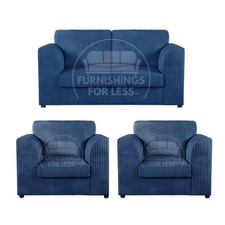 Luxor Blue Corner Sofa L shape