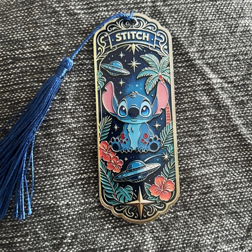 Stitch bookmark with tassels - bookmark,