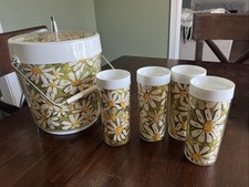 Set Of 4 MCM VTG Ice Bucket