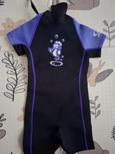 TWF Kids seahorse wetsuit size