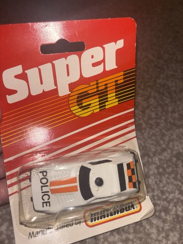 Vintage 1986 matchbox - vintage, gt