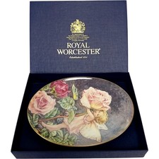 Royal Worcester Plate The Rose