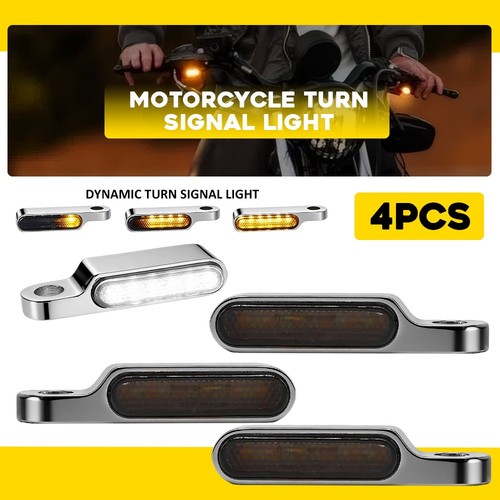 4pcs motorcycle handlebar led - 4pcs,