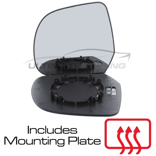 Wing mirror glass fits - wing, nissan