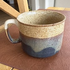 Vintage pottery studio mug - studio,