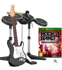 Xbox One Rock Band 4 Wireless Drum Kit - Fully Working - With Pedal And Sticks 