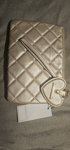 Lipsy pale gold clutch bag - lipsy,