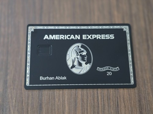 Metal credit card debit - credit,