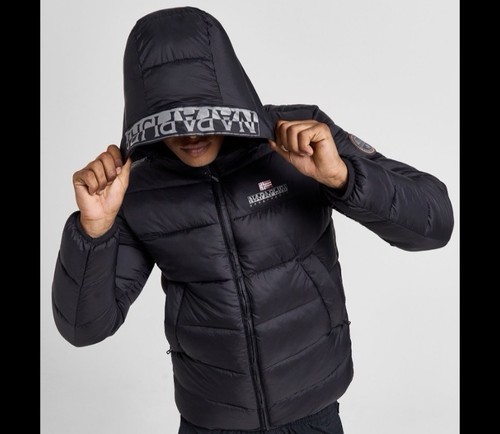 Napapijri men black - black, nylon