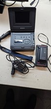 Sony GV-A500E Video8 Hi8 Walkman VCR | Portable Player Recorder with Accessories