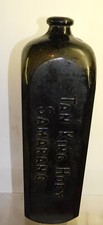 ANTIQUE BOTTLE DUTCH TAN KING
