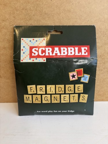 Scrabble magnetic fridge word - scrabble,