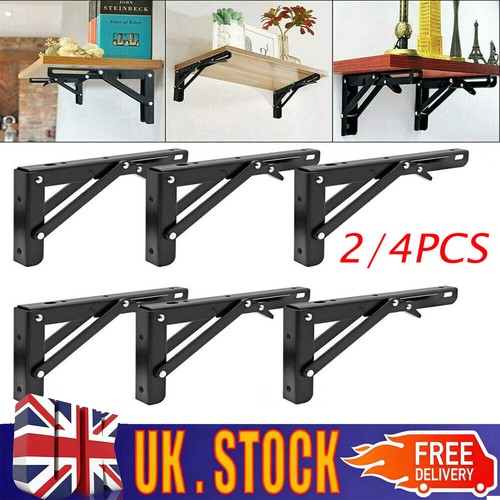 4pcs folding shelf brackets - shelf,