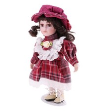 Ceramic Doll with A Beautiful