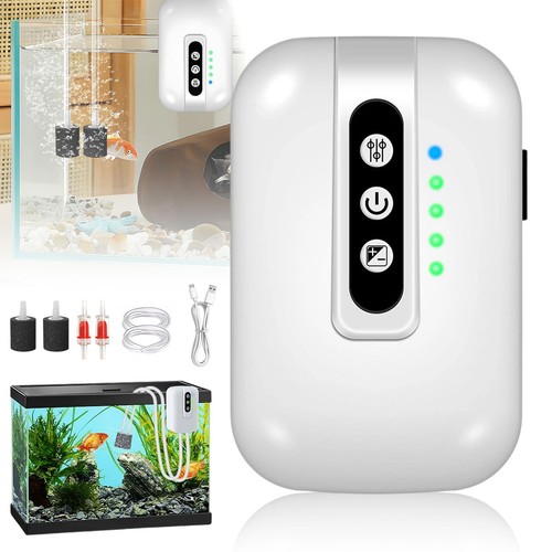 Aquarium air pump - pump, rechargeable