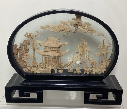 Vintage framed art - 3d,