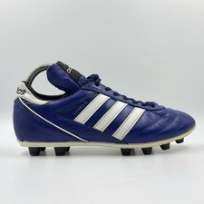 Adidas Kaiser 5 Cup Blue Leather Football Boot UK Size 6