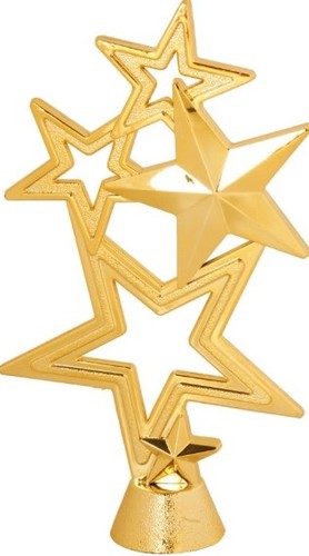 Trophy topper figure only - trophy, repl