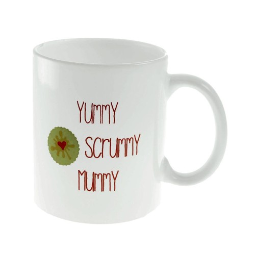 Yummy scrummy mummy mug - scrummy,