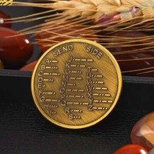 Key CW training coin Morse code training coin Novice amateur radio 1Pc
