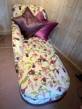 chaise longue modern, floral
