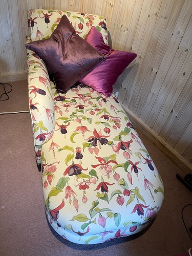 Chaise longue modern floral - chaise, modern,