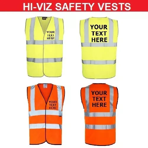 Personalised vis vest - hi,